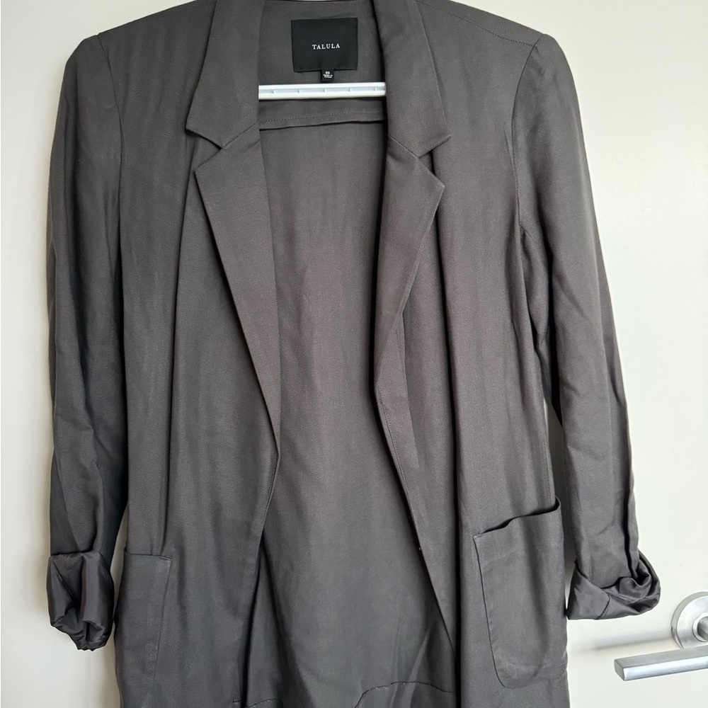 Talula Charcoal Blazer Jacket